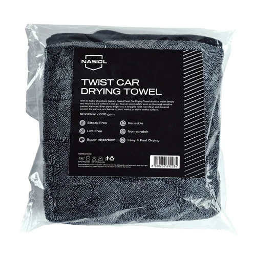 Nasiol Twist Drying Towel 600gsm