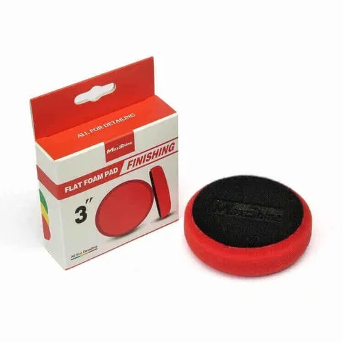 MAxShine 3 inch flat foam finishing pad